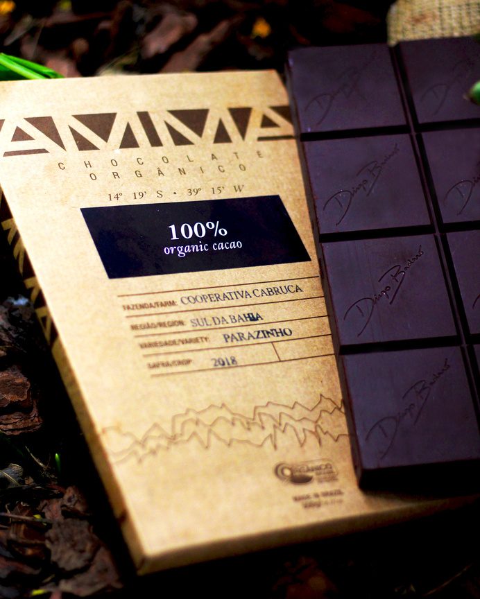 Barra de chocolate orgânico Amma
