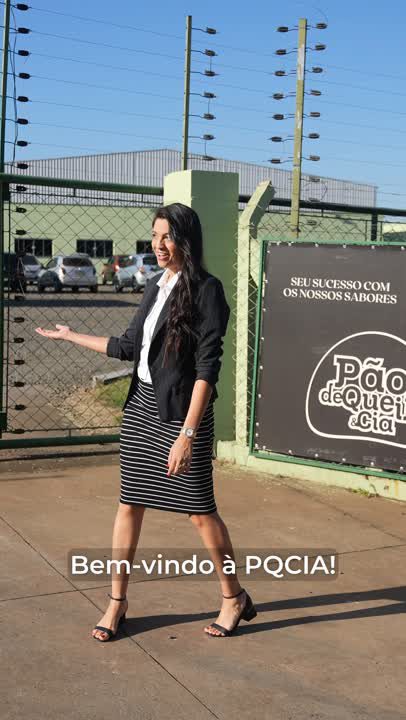 Vídeo institucional de boas-vindas da Pão de Queijo e Cia